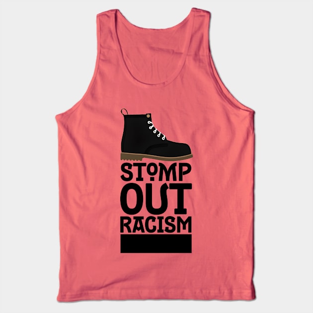 Stomp Out Racism Tank Top by aldo_nova